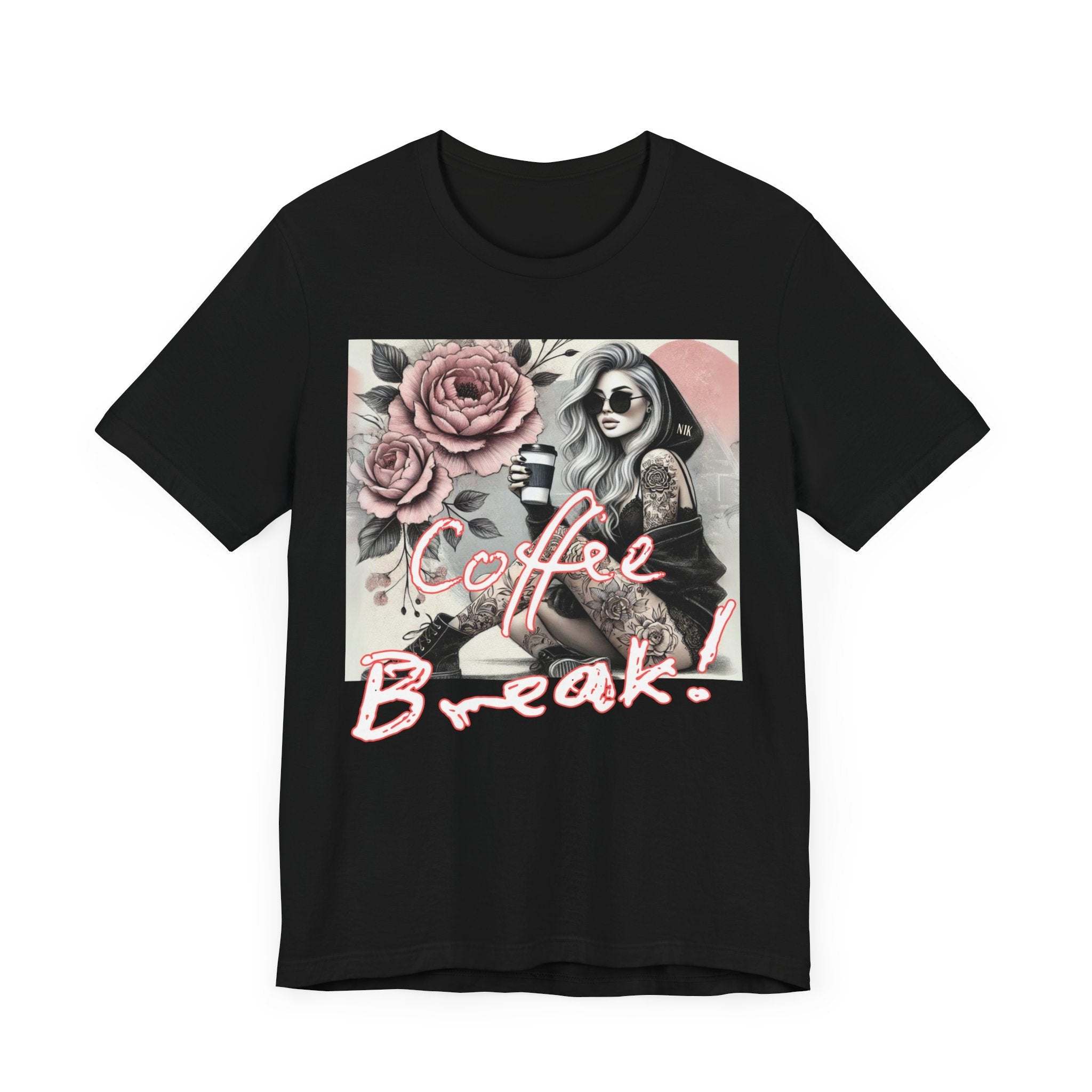 Coffee Break Unisex Jersey Short Sleeve Tee